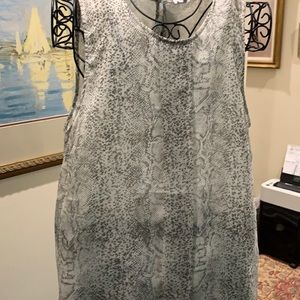 DALIA SNAKE PRINT SIZE L TANK